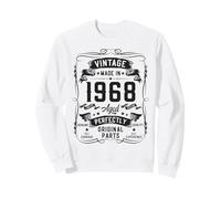 Vintage 1968 58yr 58th Birthday Gifts for Men 58 Years Old Sweatshirt