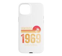 Vintage 1969 Limited Edition Retro Year Birth of Birthday Coque pour iPhone 15 Plus