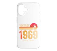 Vintage 1969 Limited Edition Retro Year Birth of Birthday Coque pour iPhone 16