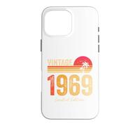 Vintage 1969 Limited Edition Retro Year Birth of Birthday Coque pour iPhone 16 Pro Max