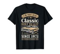 Vintage 1971 Birthday Classic Car for Legends Born in 1971 T-Shirt Graphique avec Valeur