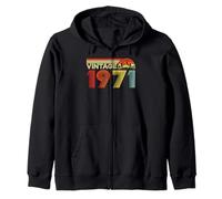 Vintage 1971 Classic Year 1971 Birth of Birthday Vintage Sweat à Capuche