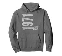 Vintage 1971 Édition limitée Born in 1971 55e B-Day Retro Sweat à Capuche