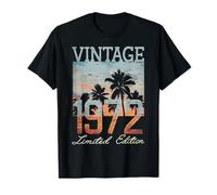 Vintage 1972 Limited Edition 54 Year Old Gifts 54th Birthday T-Shirt