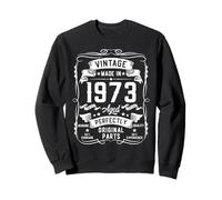 Vintage 1973 52yr 52nd Birthday Gifts for Men 52 Years Old Sweatshirt