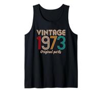 Vintage 1973 53rd Birthday Gifts Retro Vintage 53 Years Old Débardeur
