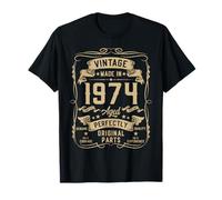 Vintage 1974 52yr 52nd Birthday Gifts for Men 52 Years Old T-Shirt