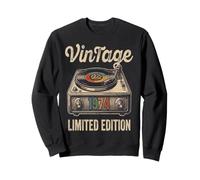 Vintage 1974 Tourne-Disque Vinyle rétro Sweatshirt