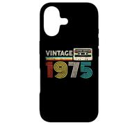 Vintage 1975 Classic Birthday 1975 Cassette Tape Vintage Coque pour iPhone 17
