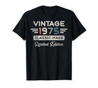 Vintage 1975 Limited Edition 51ème Anniversaire T-Shirt