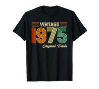 Vintage 1975 Original Parts Birthday 1975 Men Women Vintage T-Shirt