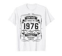 Vintage 1976 50yr 50th Birthday Gifts for Men 50 Years Old T-Shirt