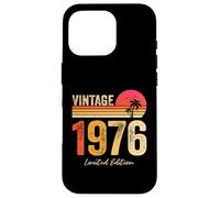 Vintage 1976 Birth of Birthday Born in 1976 Birthday Vintage Coque pour iPhone 16 Pro