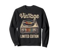 Vintage 1976 Tourne-Disque Vinyle rétro Sweatshirt