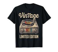 Vintage 1976 Tourne-Disque Vinyle rétro T-Shirt