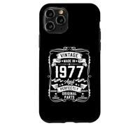 Vintage 1977 49yr 49th Birthday Gifts for Men 49 Years Old Coque pour iPhone 11 Pro