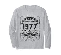 Vintage 1977 49yr 49th Birthday Gifts for Men 49 Years Old Manche Longue