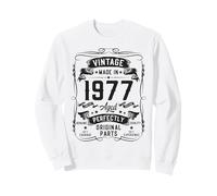 Vintage 1977 49yr 49th Birthday Gifts for Men 49 Years Old Sweatshirt