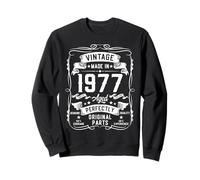 Vintage 1977 49yr 49th Birthday Gifts for Men 49 Years Old Sweatshirt