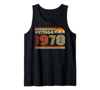Vintage 1978 Classic 1978 Vintage Year Men Women Birthday Débardeur