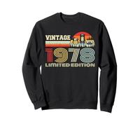 Vintage 1978 Classic Birthday 1978 Cassette Tape Vintage Sweatshirt