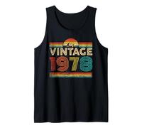 Vintage 1978 Classic Year 1978 Birthday Men Women Vintage Débardeur