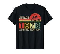 Vintage 1978 Limited Edition Classic Birth Year of Birthday T-Shirt