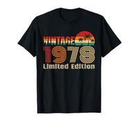 Vintage 1978 Limited Edition Classic Birthday Year Vintage T-Shirt