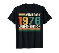 Vintage 1978 Limited Edition Classic Year Birthday Vintage T-Shirt