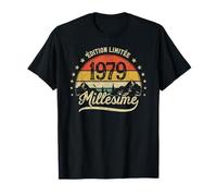 Vintage 1979 Millésime Cadeau Homme 47 Ans Anniversaire T-Shirt