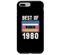 Vintage 1980's Kid Retro Born in The 1980 Cassette Coque pour iPhone 7 Plus/8 Plus