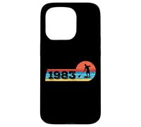 Vintage 1983 Anniversaire Stand-Up paddleboards supboard Sup Coque pour iPhone 15 Pro