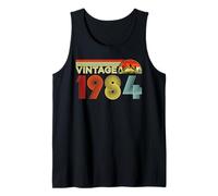 Vintage 1984 Classic Year 1984 Birth of Birthday Vintage Débardeur