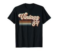Vintage 1984 Retro Sunset Classic 41-Year-Old 41st Birthday T-Shirt