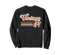 Vintage 1984 Retro Sunset Classic 42 Ans, 42e Anniversaire Sweatshirt