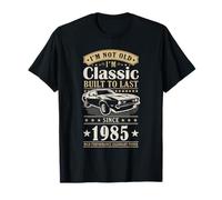 Vintage 1985 Birthday Classic Car for Legends Born in 1985 T-Shirt