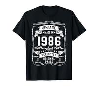 Vintage 1986 39yr 39th Birthday Gifts for Men 39 Years Old T-Shirt