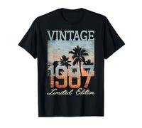 Vintage 1987 Limited Edition 39 Year Old Gifts 39th Birthday T-Shirt