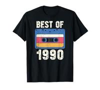 Vintage 1990's Kid Retro Era Born in The 1990 Cassette T-Shirt