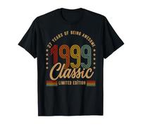 Vintage 1999 27th Birthday 27 YR Classic Limited Edition Men T-Shirt