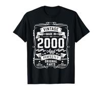 Vintage 2000 25yr 25th Birthday Gifts for Men 25 Years Old T-Shirt