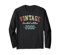 Vintage 2000 Limited Edition 25-Year-Old Gifts 25th Birthday Manche Longue