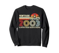Vintage 2003 Classic Birthday 2003 Cassette Tape Vintage Sweatshirt