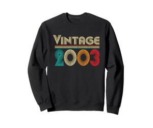 Vintage 2003 Retro 23 Years Old Men and Women 23rd Birthday Sweatshirt