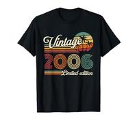 Vintage 2006 Cadeau Anniversaire 20 Ans Garçons et Filles T-Shirt