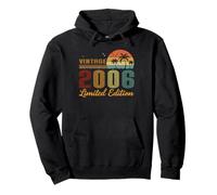 Vintage 2006 Limited Edition Classic 2006 Vintage Birthday Sweat à Capuche
