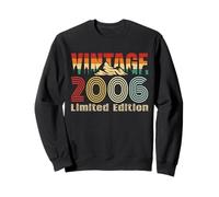 Vintage 2006 Limited Edition Retro Year Vintage Birthday Sweatshirt