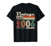 Vintage 2006 Rétro Cadeau 20 Ans Anniversaire Garçons Filles T-Shirt