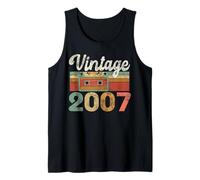 Vintage 2007 Best of 18th Birthday 18 Garçon Fille 18 Fils Débardeur