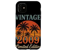 Vintage 2009 Limited Edition Coucher De Soleil Rétro Coque pour iPhone 11